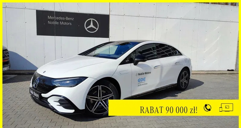 samochody osobowe Mercedes-Benz EQE cena 374900 przebieg: 9579, rok produkcji 2023 z Szepietowo